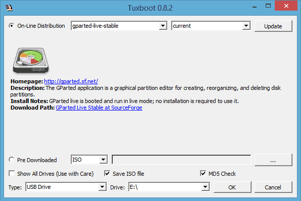 Install g4l on usb cable adapter